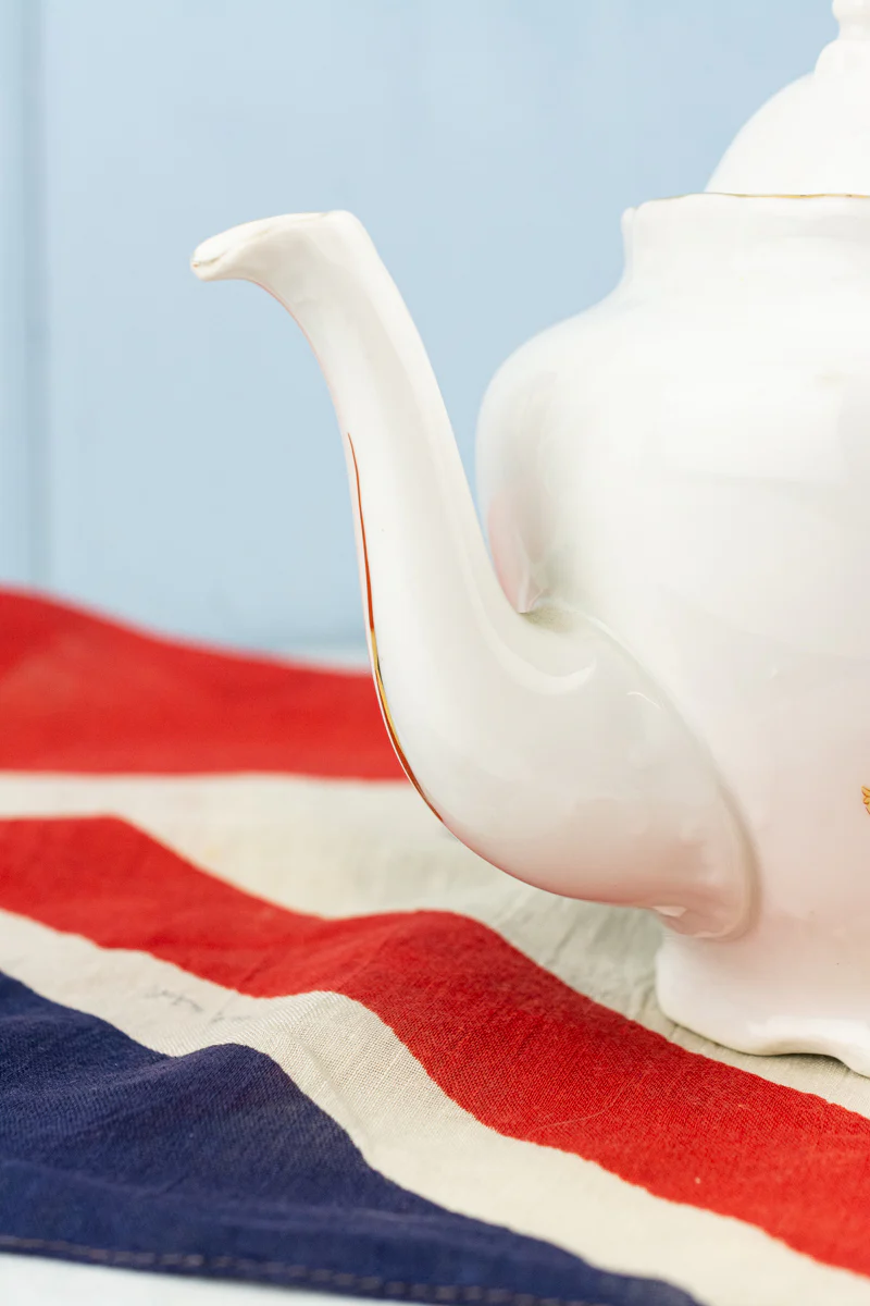Antique Edward VII and Queen Alexandra 1902 Coronation Teapot - Image 6