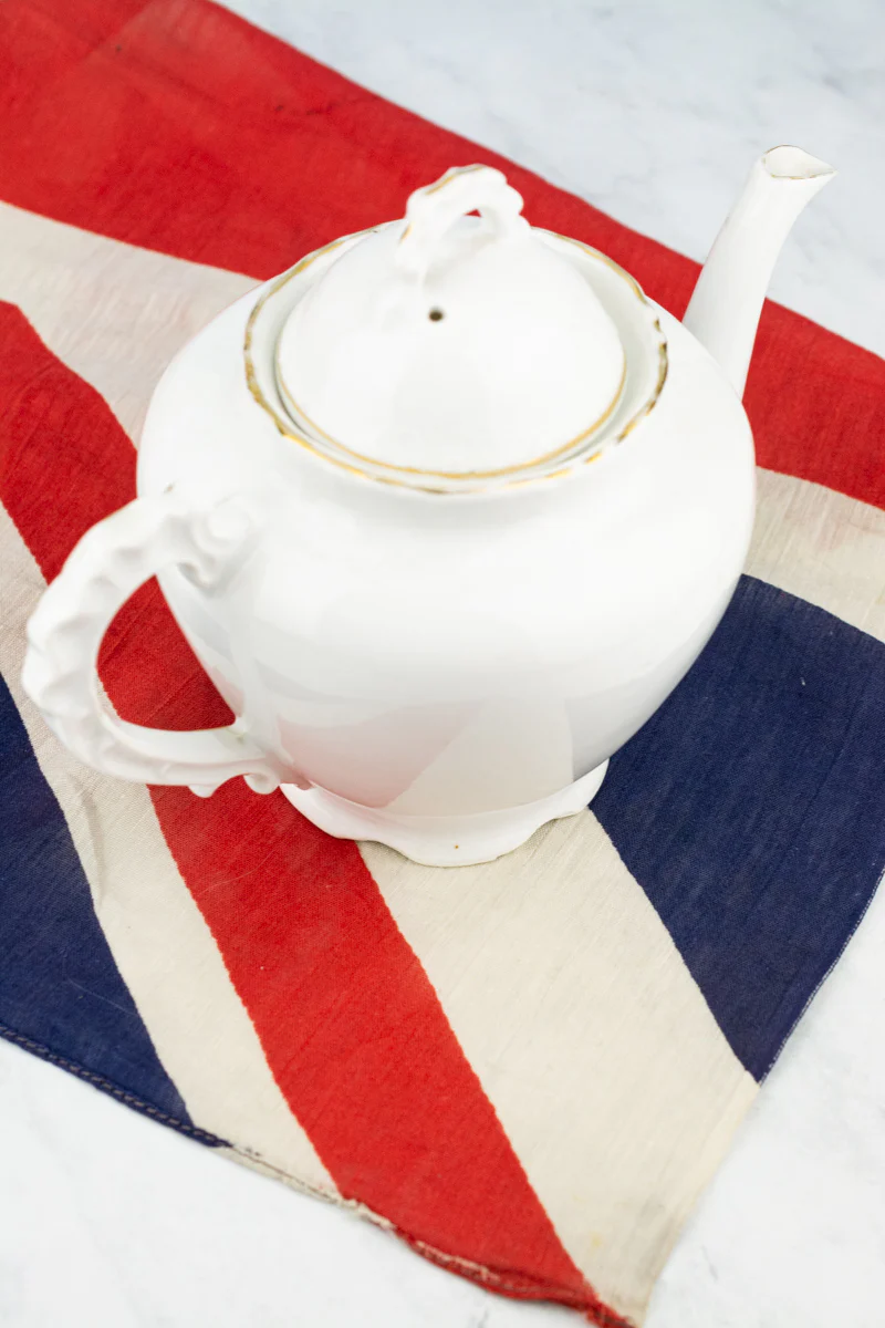 Antique Edward VII and Queen Alexandra 1902 Coronation Teapot - Image 7