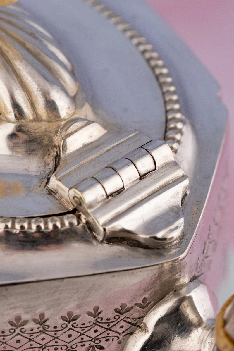 Victorian English Silverplate Teapot - Image 15