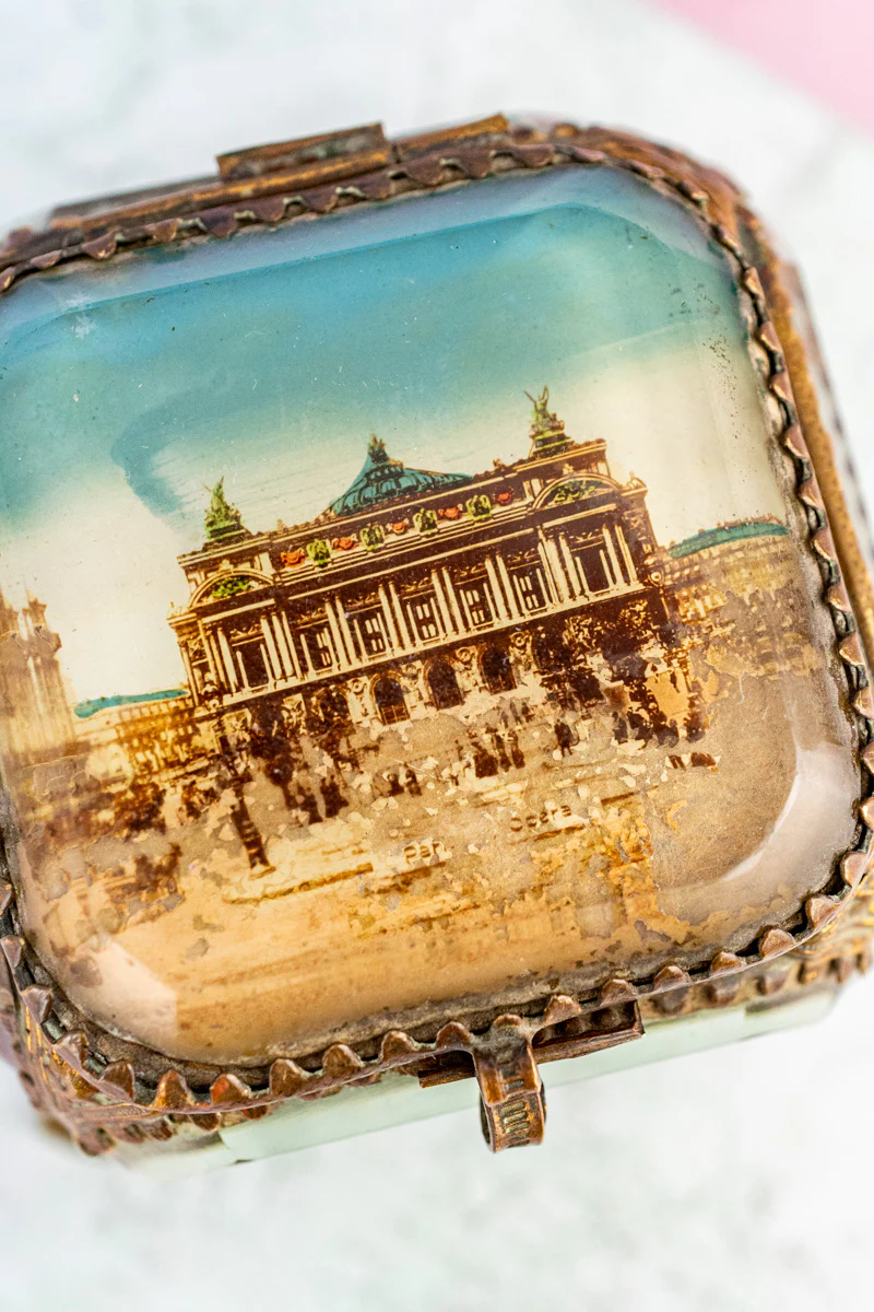 Antique Paris Opéra Garnier Jewelry Box - Image 3