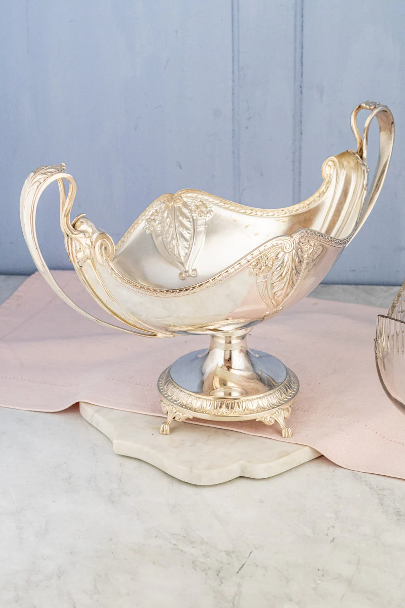 Antique Centerpiece Bowl - Image 12