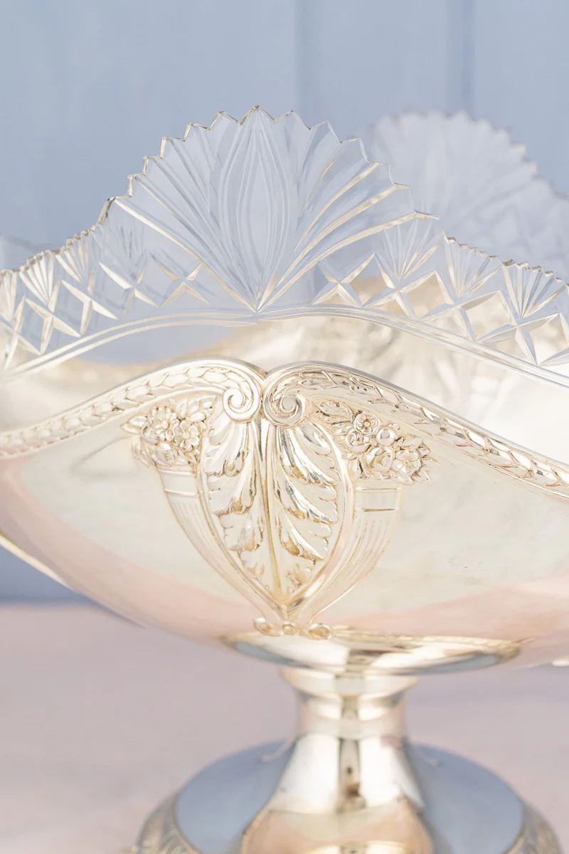 Antique Centerpiece Bowl - Image 3