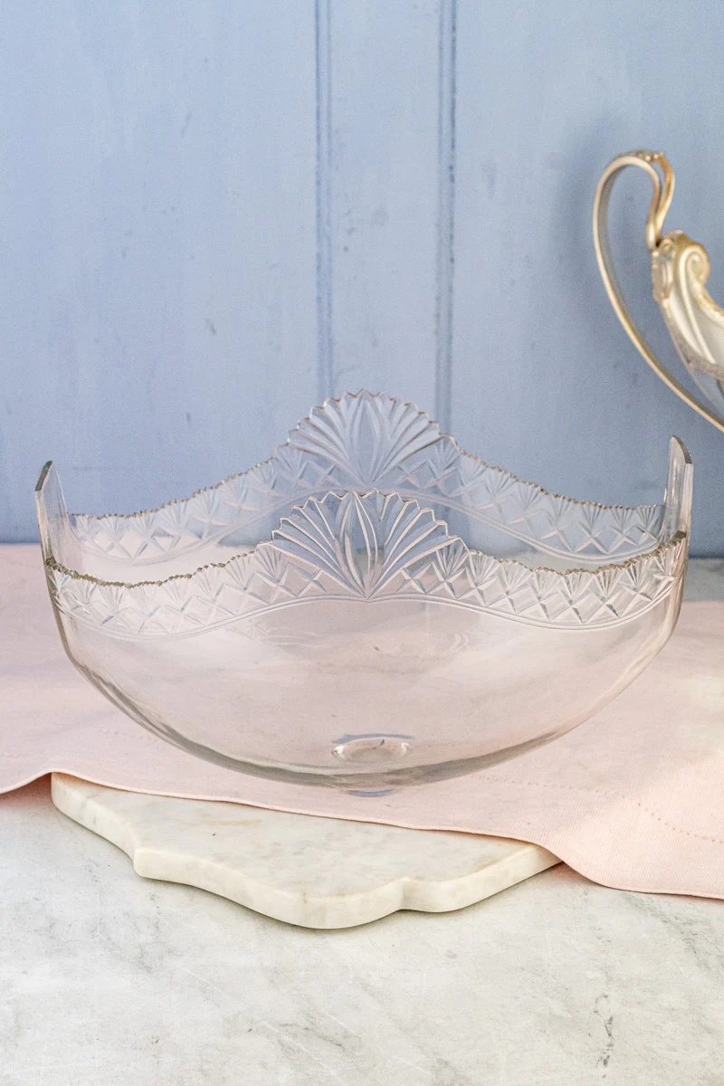 Antique Centerpiece Bowl - Image 6