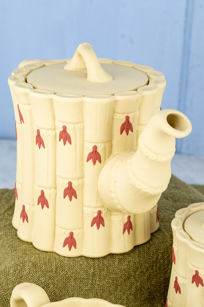 Vintage Wedgwood Bamboo Tea Service - Image 3