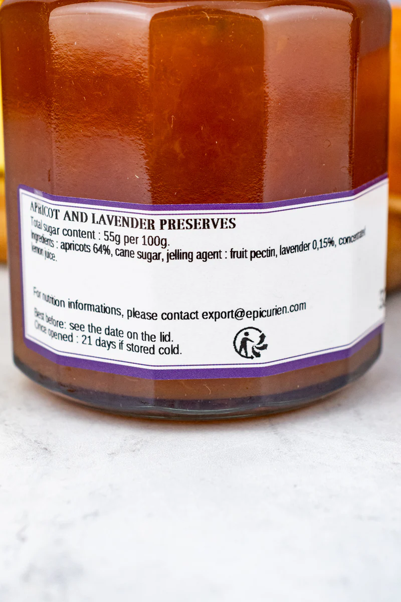 French Apricot and Lavender Jam - Image 3
