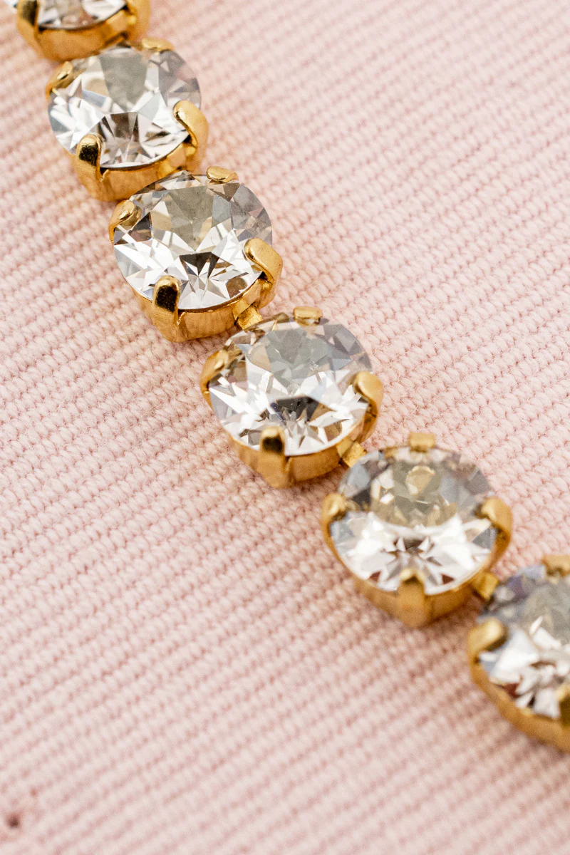 French Crystal Necklace - Image 3