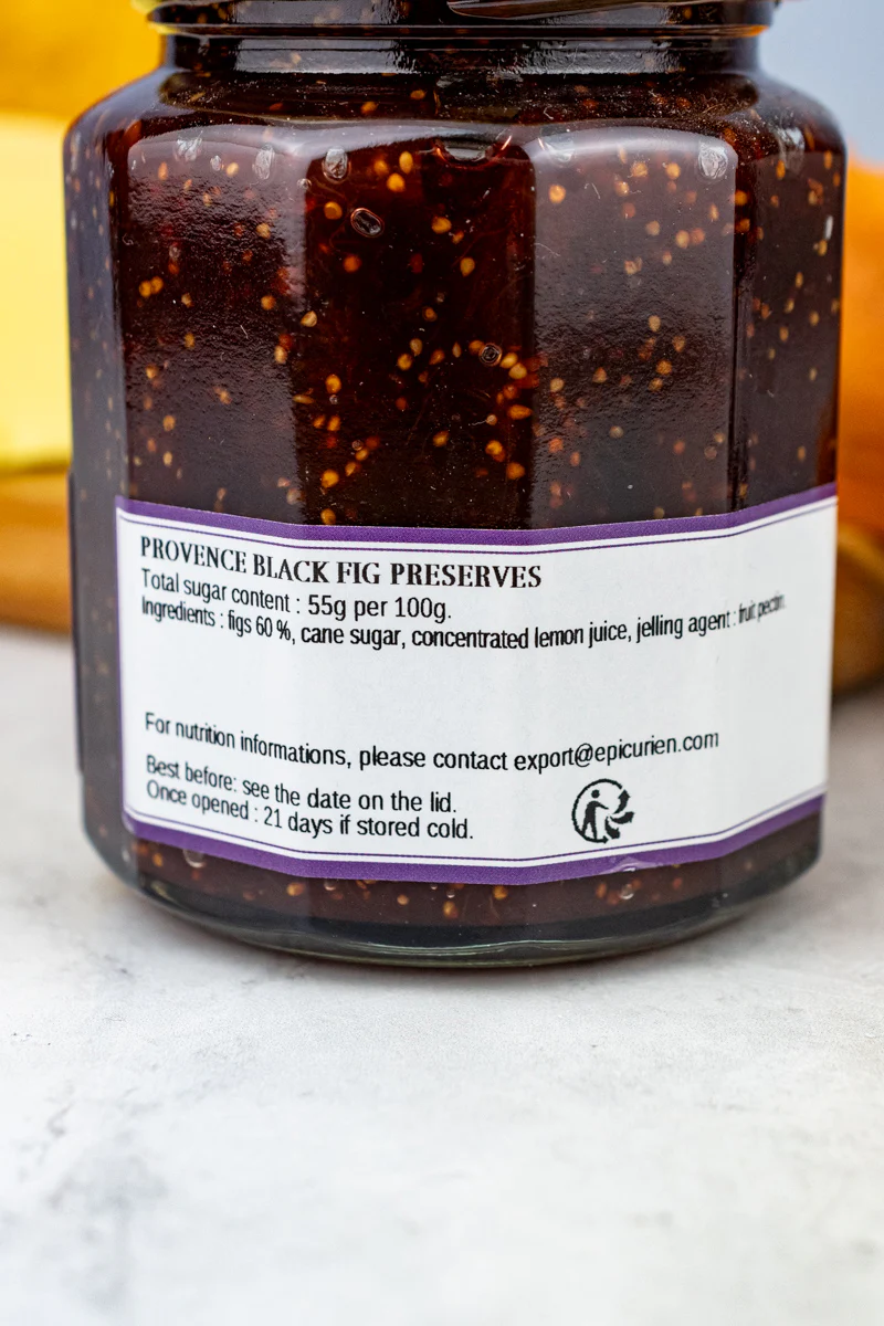 French Provence Black Fig Jam - Image 3
