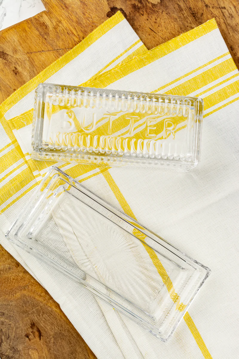 Glass Butter Dish - Image 4