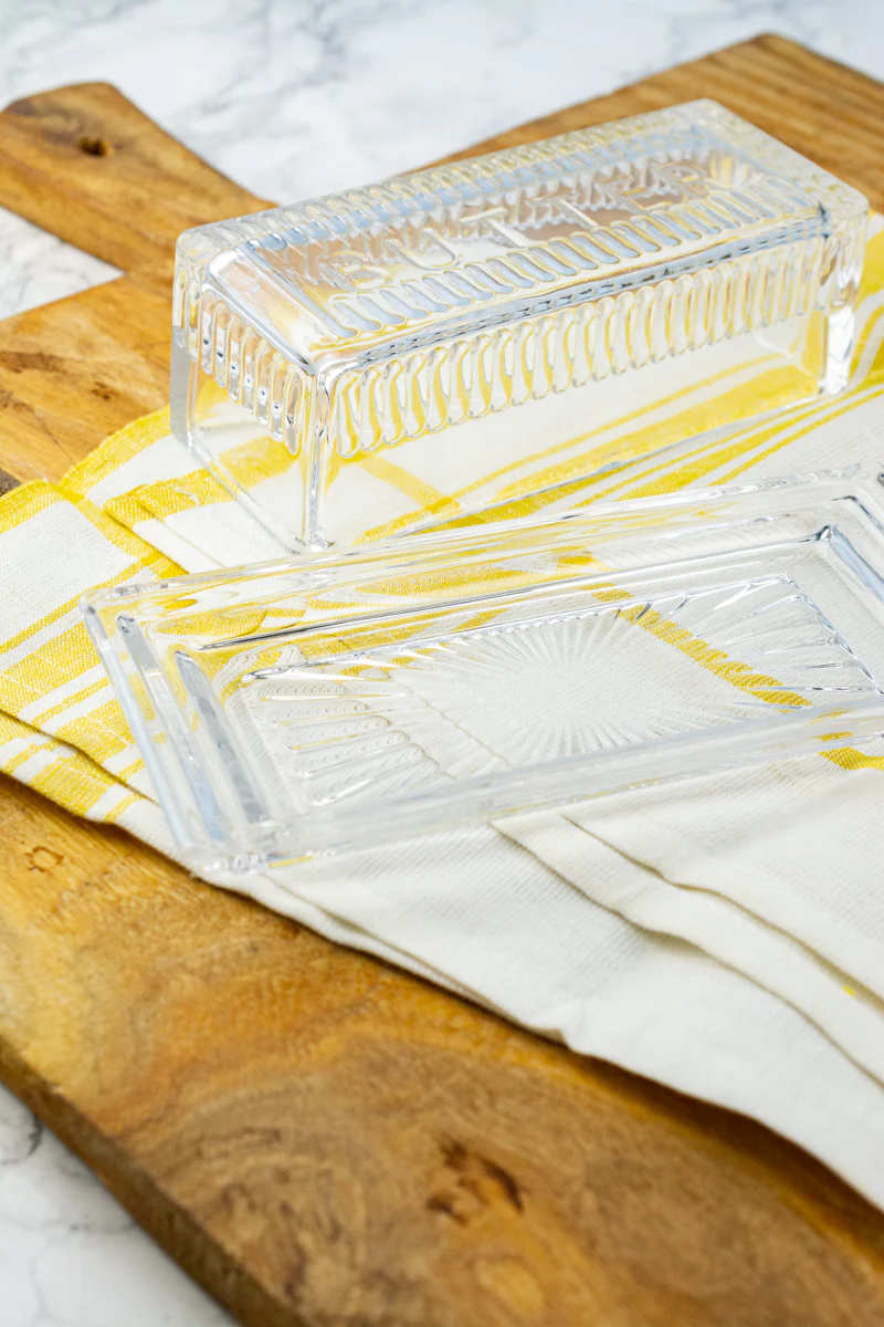 Glass Butter Dish - Image 5
