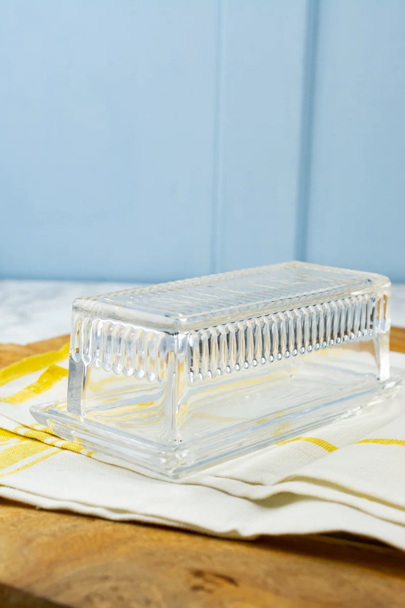 Glass Butter Dish - Image 9
