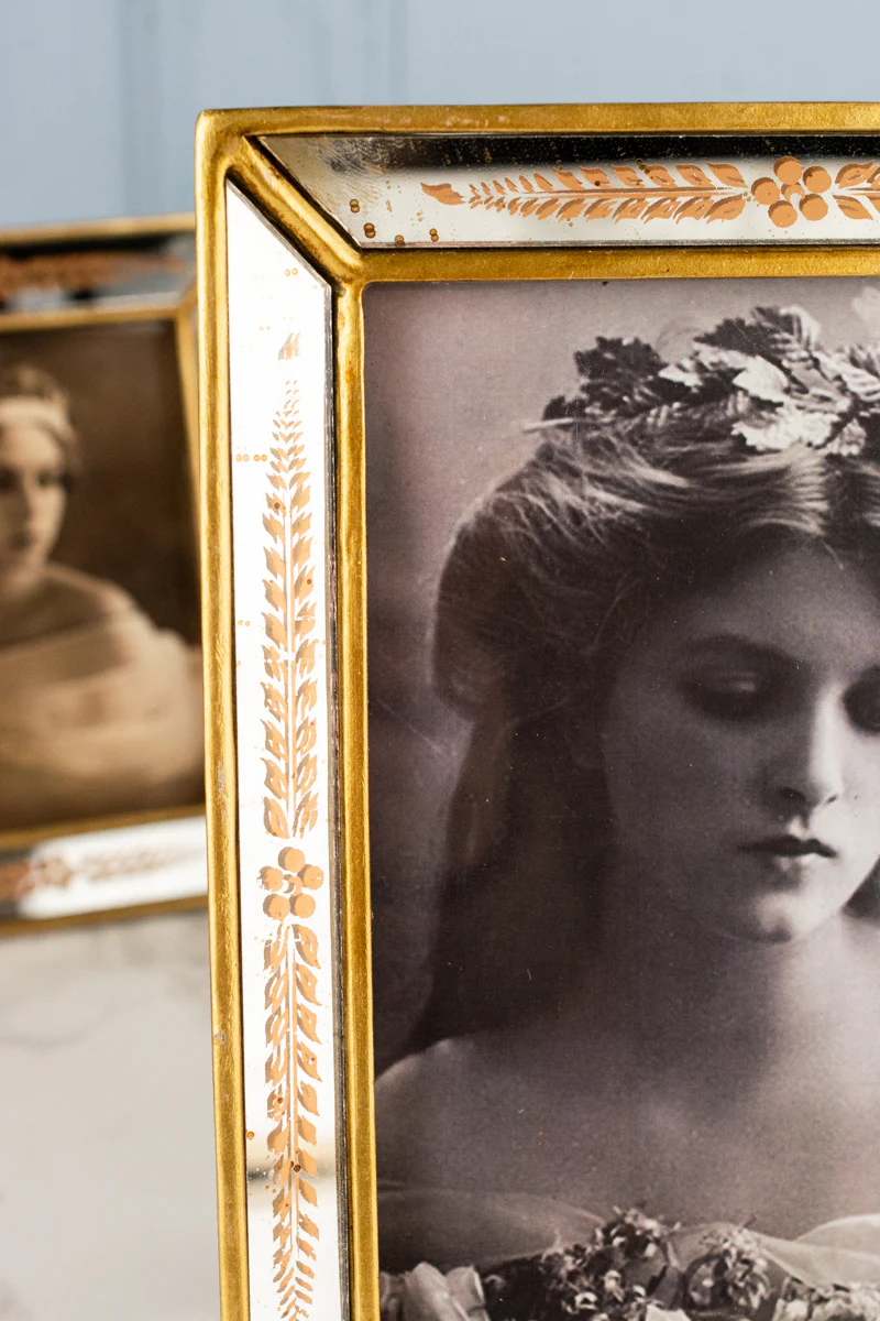 Gold Mirror Frame - Large - Image 3