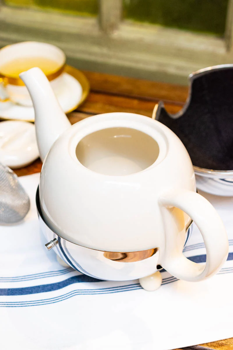 Mariage Frères Art Deco Large Insulated Teapot - Image 8