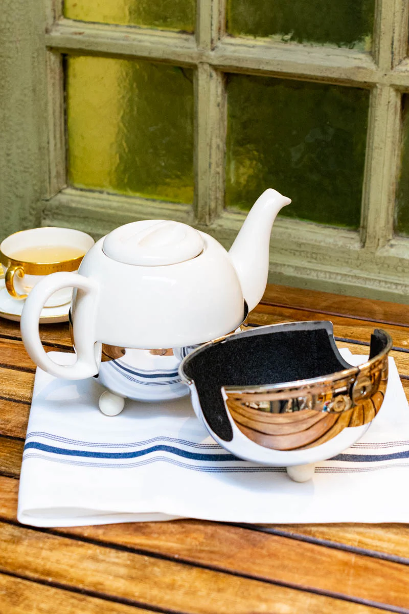 Mariage Frères Art Deco Small Insulated Teapot - Image 5