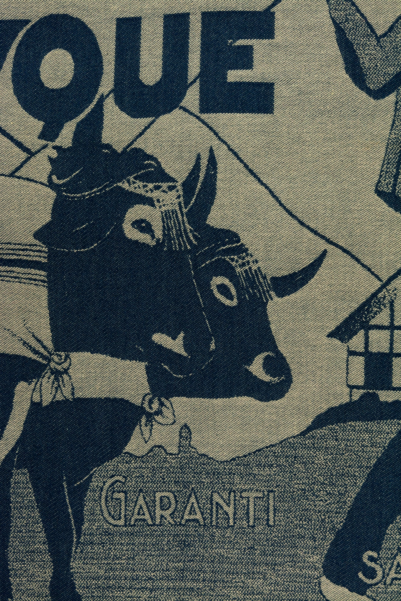 Moutet "1919 Ligne Basque" Tea Towel - Image 4