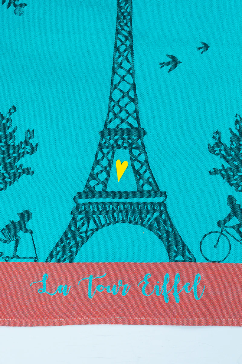 Moutet Eiffel Tower Tea Towel - Image 3