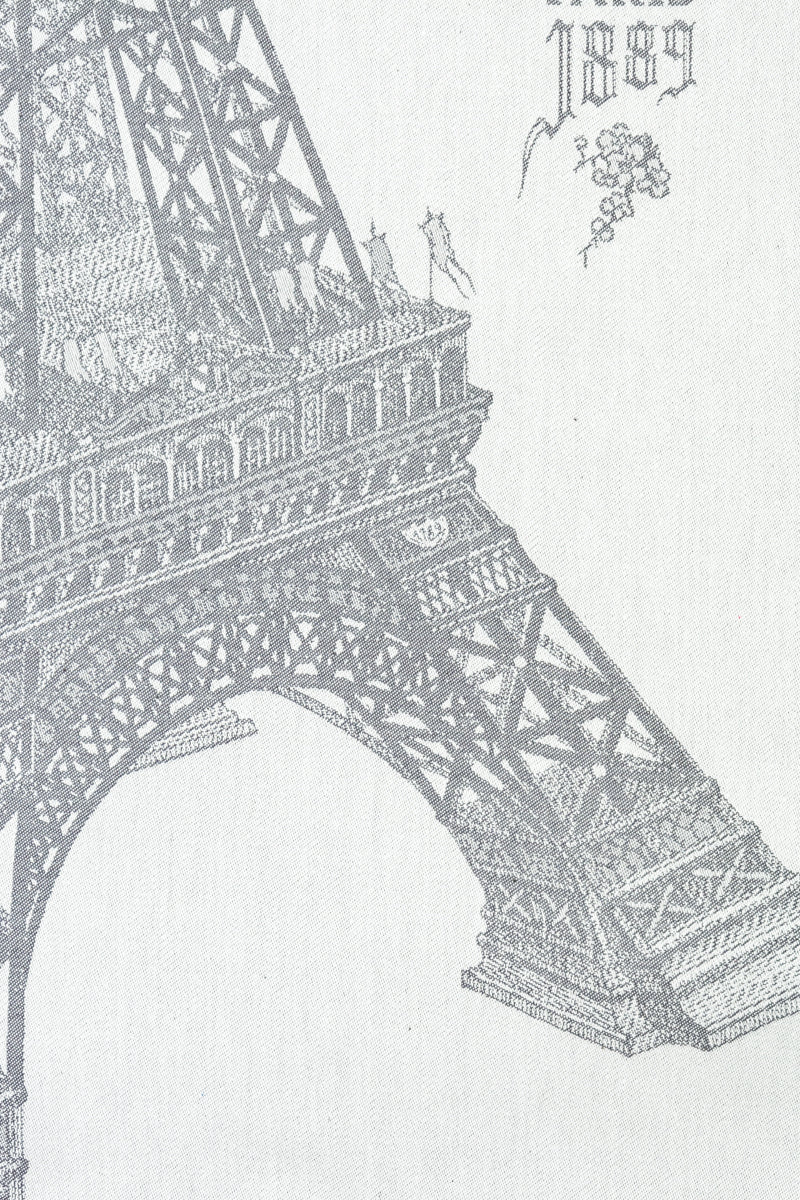 Moutet Tour Eiffel 1889 Tea Towel - Image 3