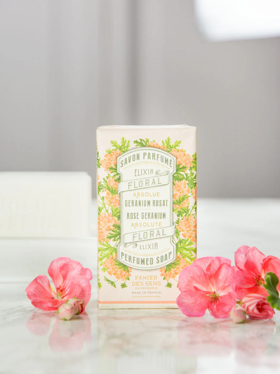 Panier des Sens Rose Geranium Perfumed Soap - Image 3
