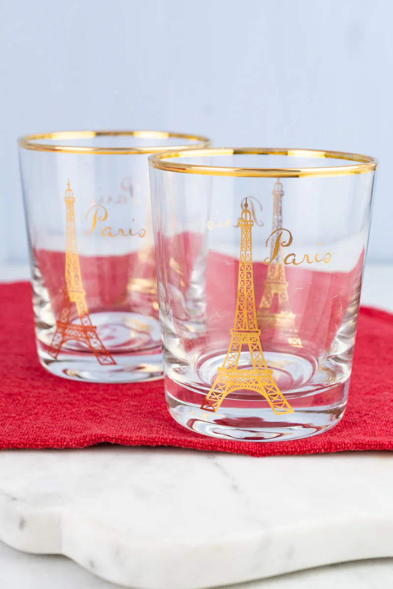 Paris Double Old-Fashioned Glasses - Set of 2 - Image 4
