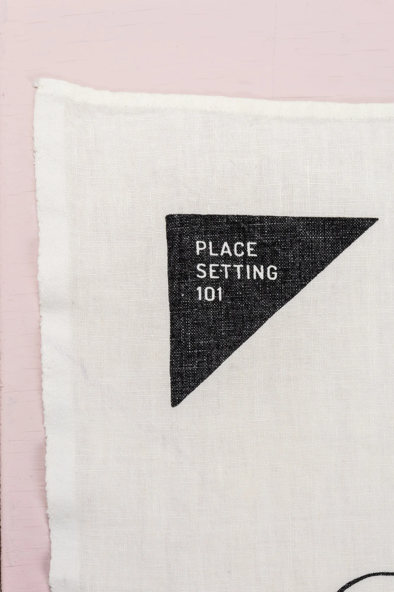 Place Setting 101 Linen Tea Towel - Image 5