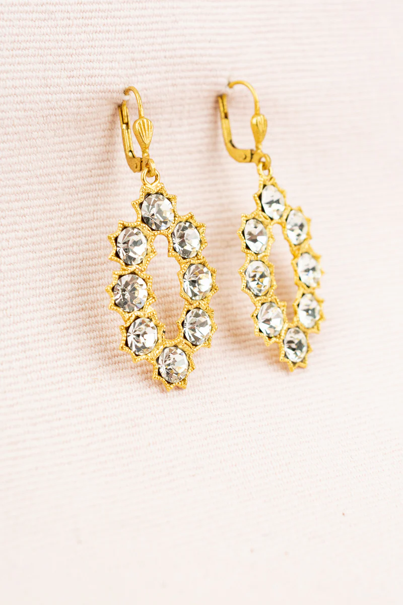 French Crystal Earrings - Image 3