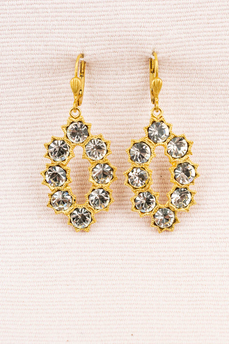French Crystal Earrings - Image 4