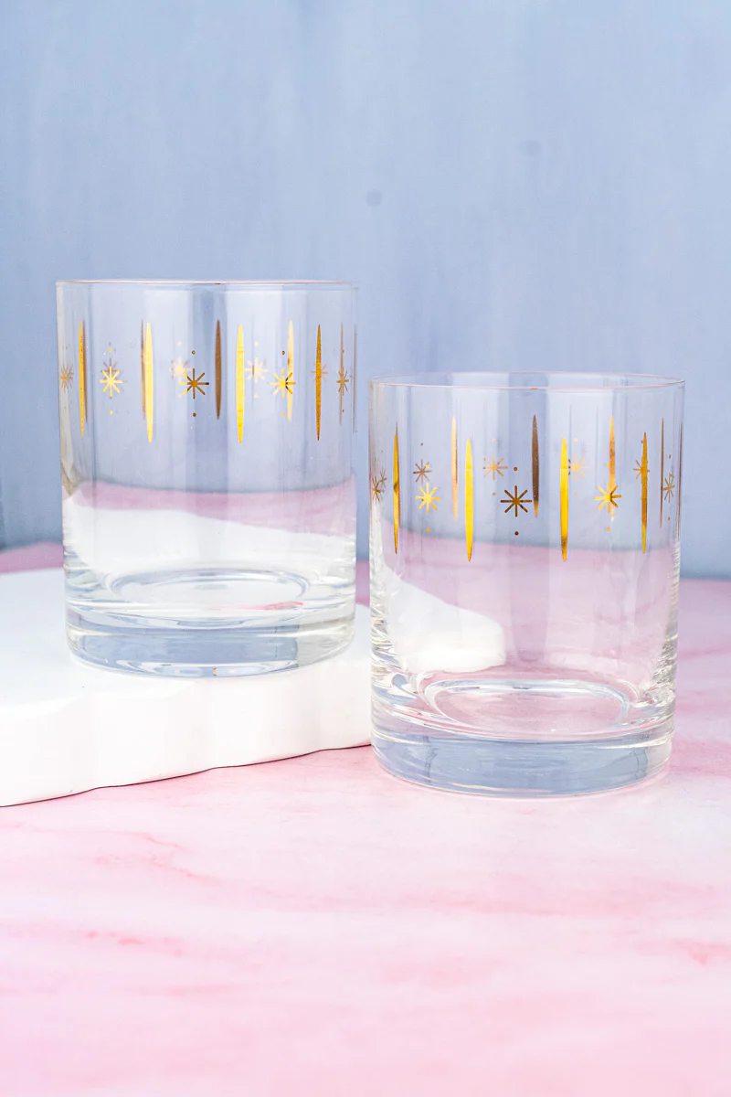 Starlight Double Old Fashioned Glasses - Set of 2 - Image 3
