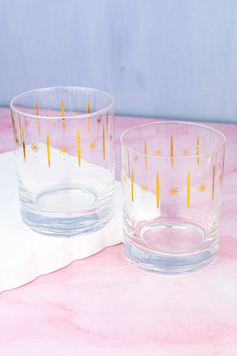 Starlight Double Old Fashioned Glasses - Set of 2 - Image 4