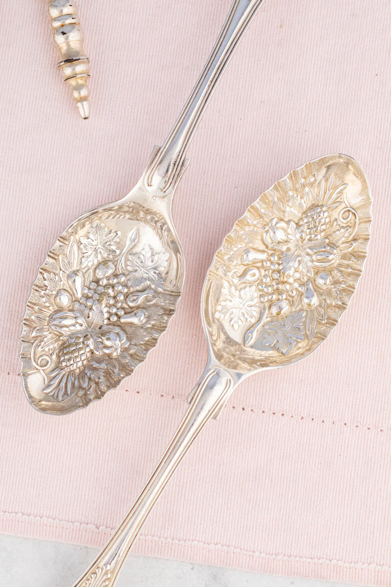 Victorian Silverplate Fruit & Nut Serving Set - Image 4