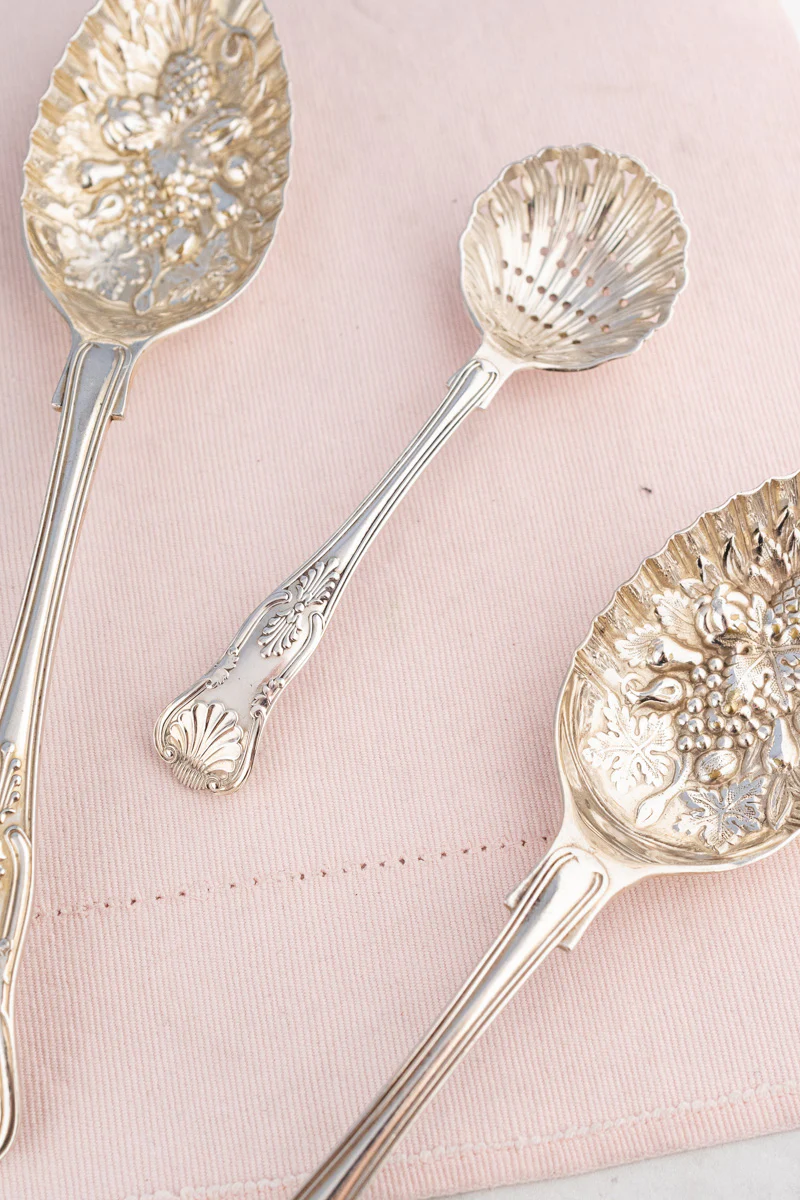 Victorian Silverplate Fruit & Nut Serving Set - Image 6