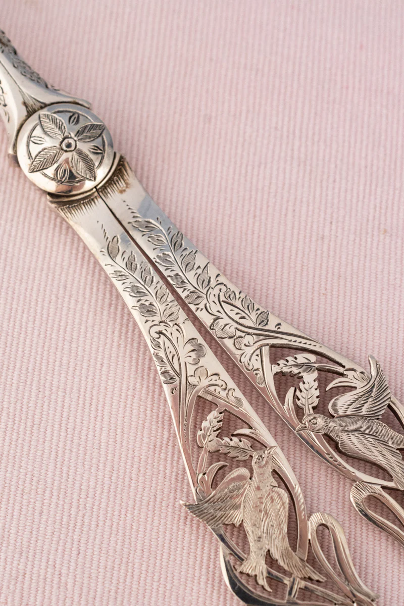 Scottish Victorian Silverplate Serving Set - Image 14