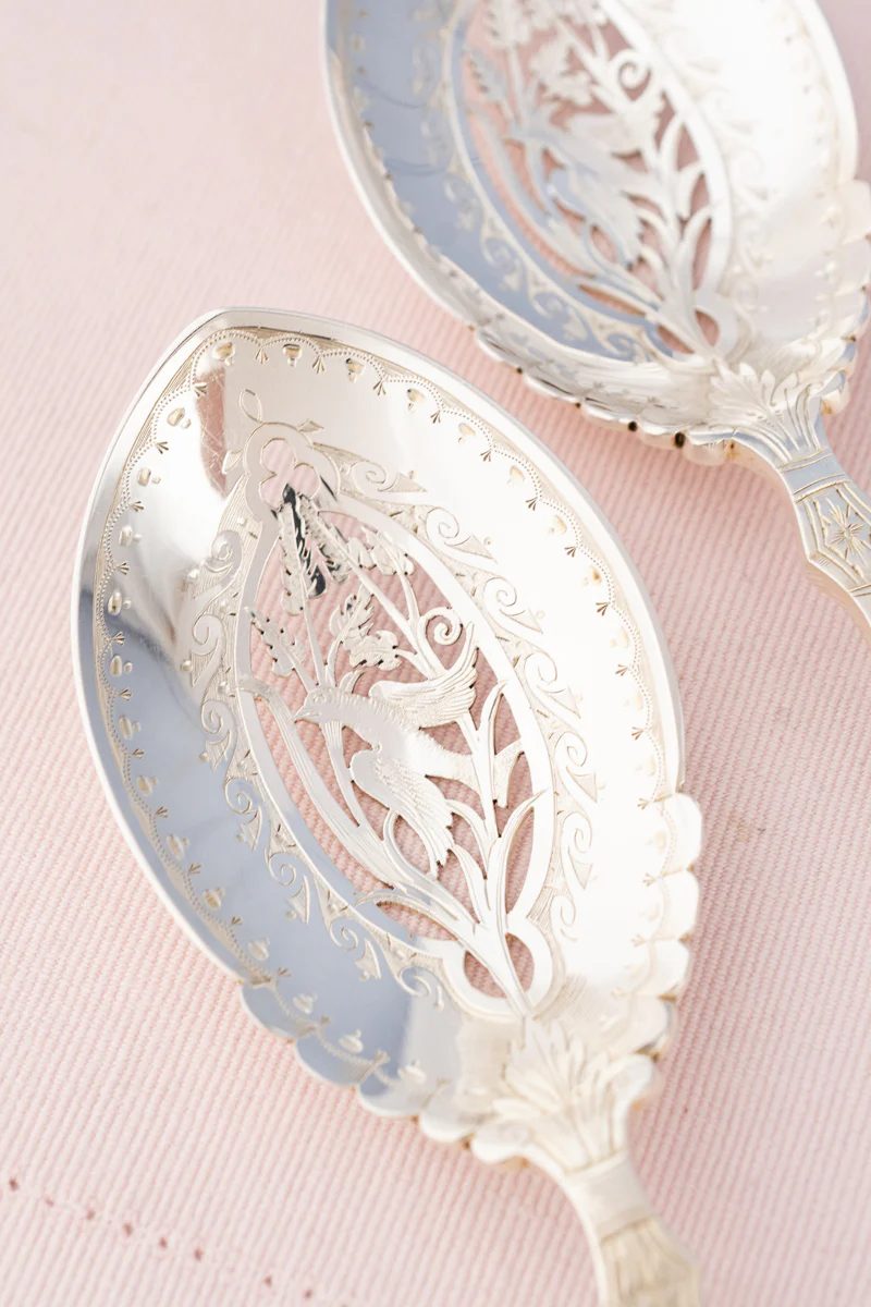 Scottish Victorian Silverplate Serving Set - Image 5