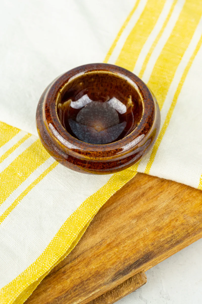 Vintage French Stoneware Petite Beurre Ramekin - Image 4
