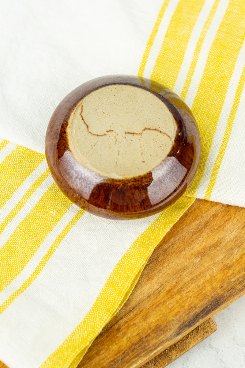 Vintage French Stoneware Petite Beurre Ramekin - Image 5