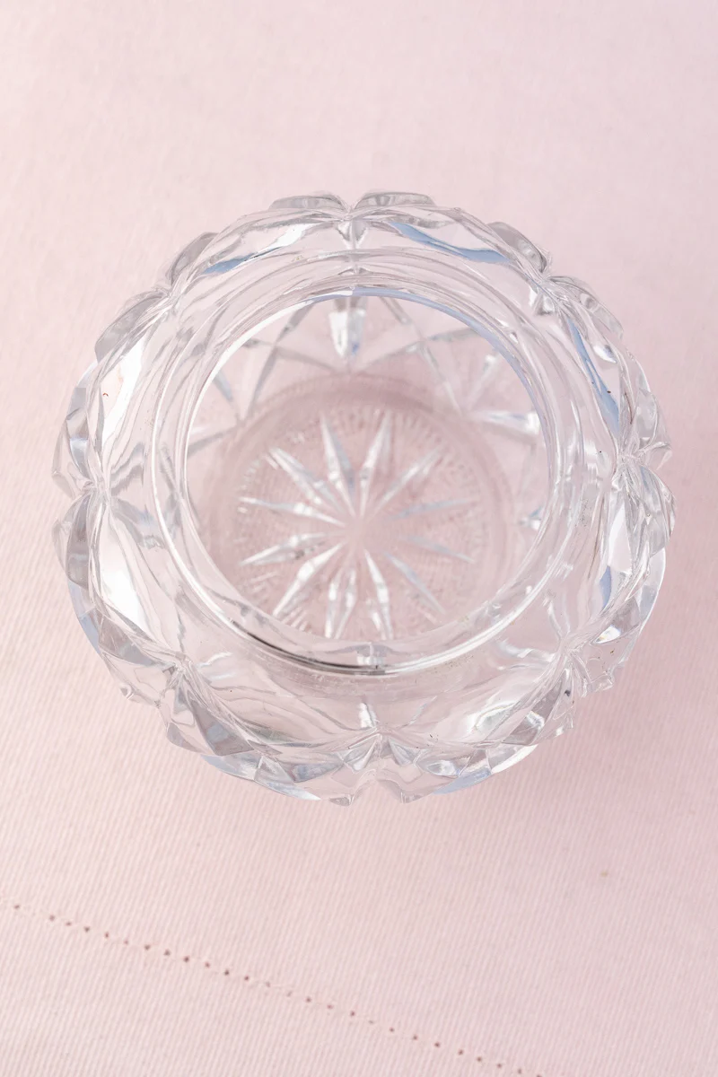 Vintage Glass and Silverplate Sugar Bowl - Image 18
