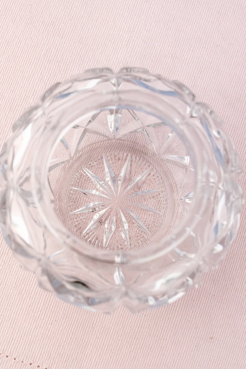 Vintage Glass and Silverplate Sugar Bowl - Image 19