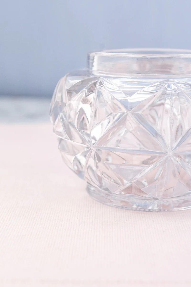 Vintage Glass and Silverplate Sugar Bowl - Image 21