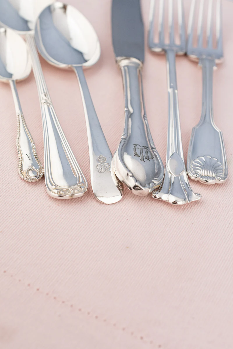 Vintage Silverplate Hotel Flatware - 6 Piece Placesetting - Image 3