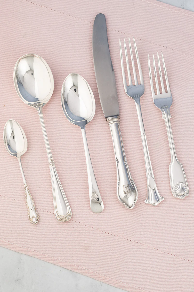 Vintage Silverplate Hotel Flatware - 6 Piece Placesetting - Image 4