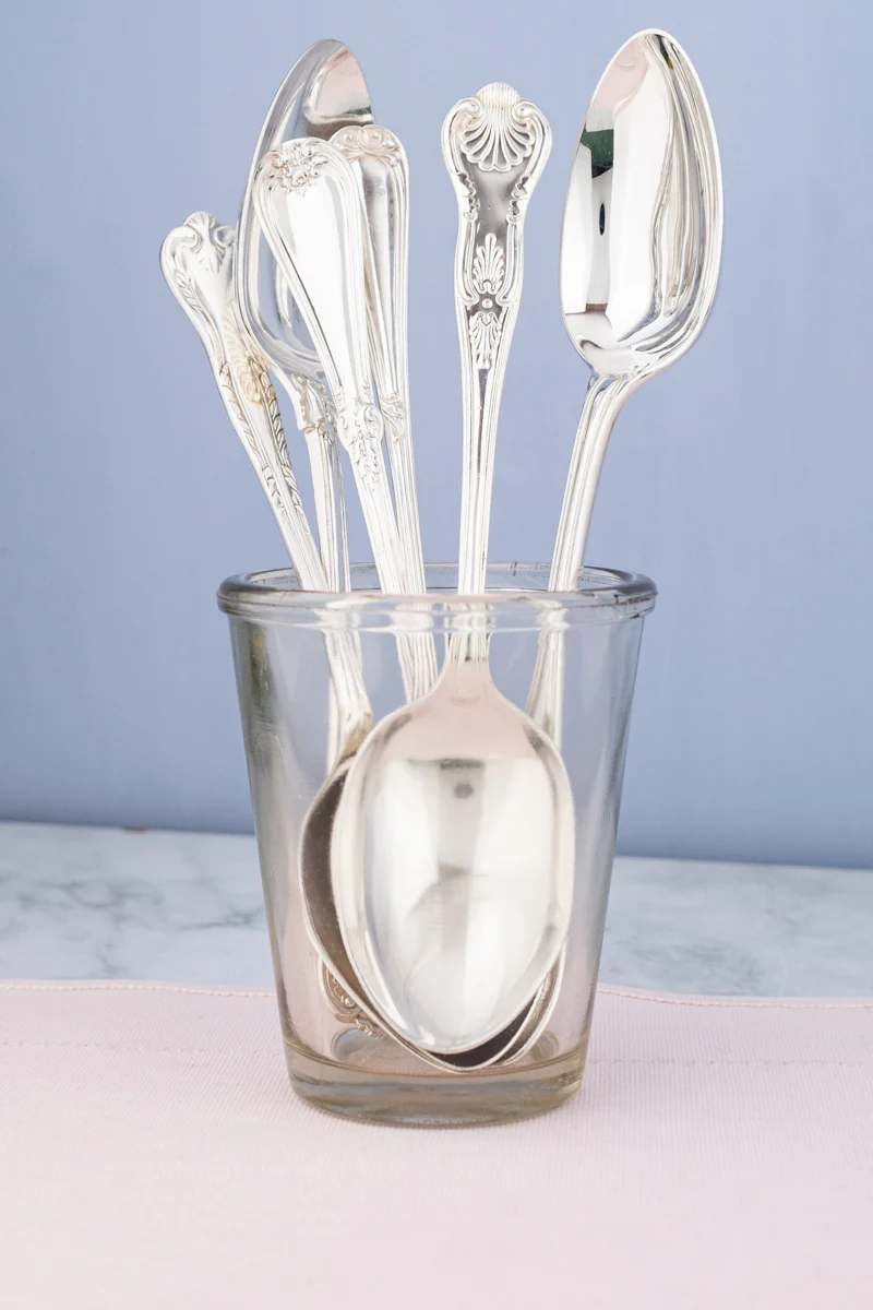 Vintage Silverplate Hotel Flatware - Serving Spoon - Image 3
