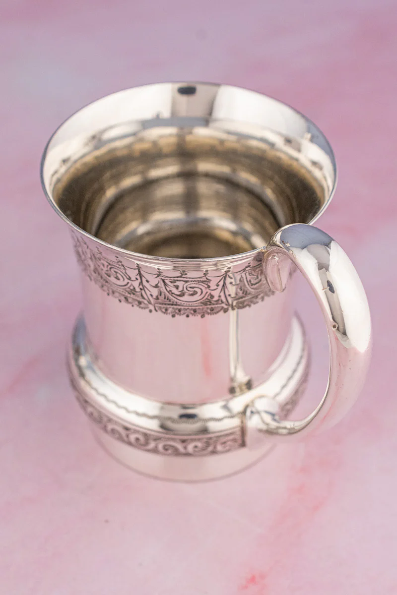 Vintage Silverplate English Mugs (Prices Vary!) - Image 10