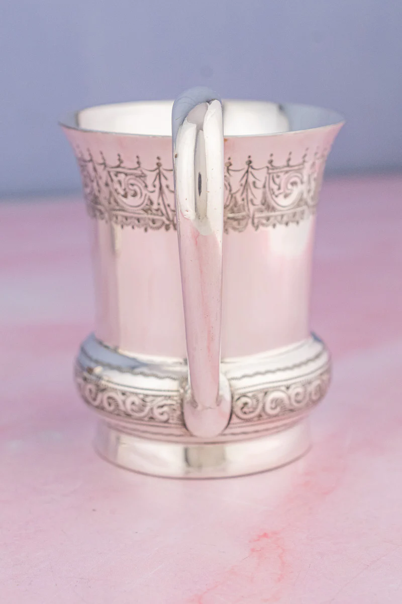 Vintage Silverplate English Mugs (Prices Vary!) - Image 11