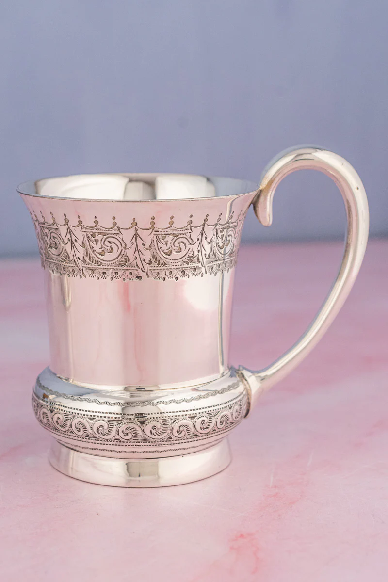 Vintage Silverplate English Mugs (Prices Vary!) - Image 12