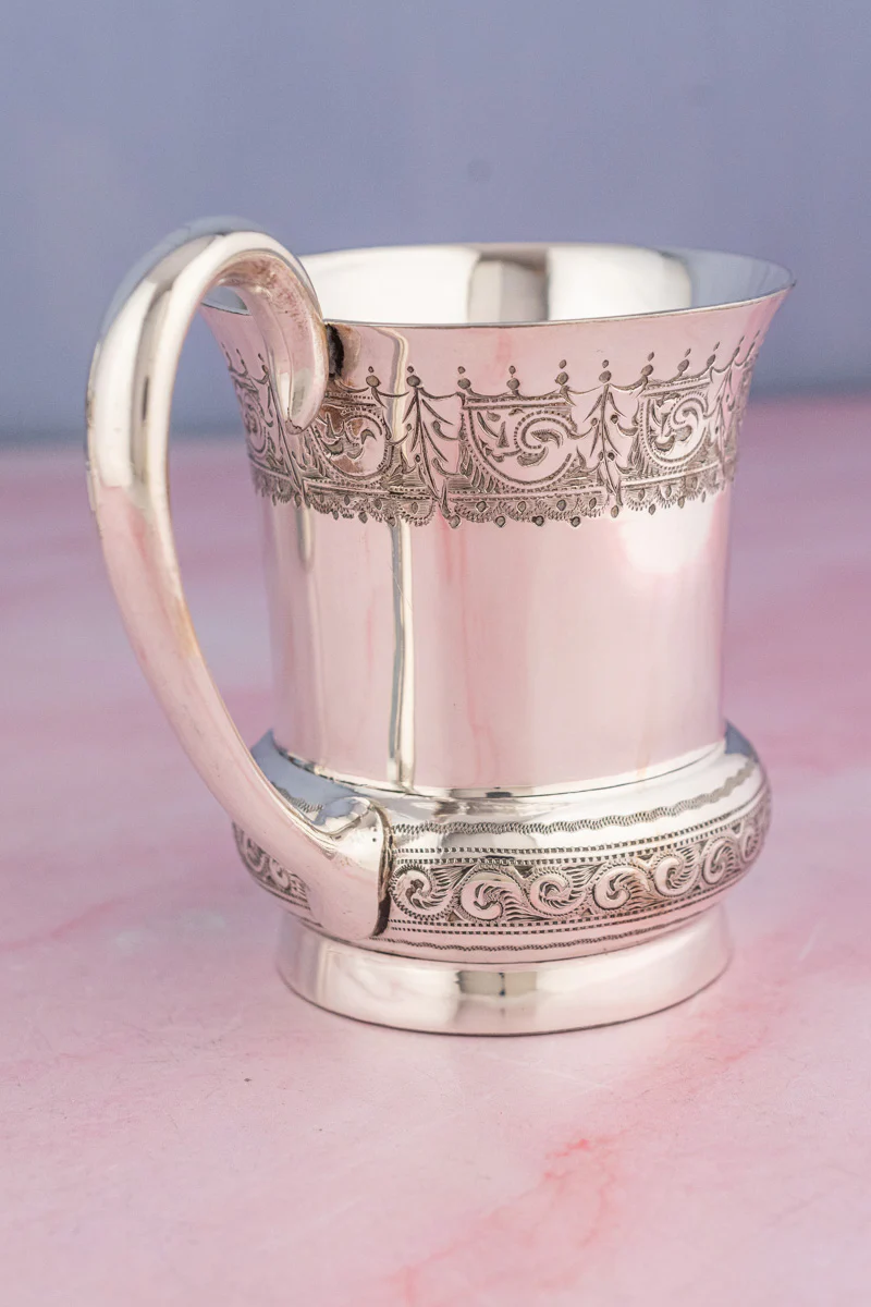 Vintage Silverplate English Mugs (Prices Vary!) - Image 13