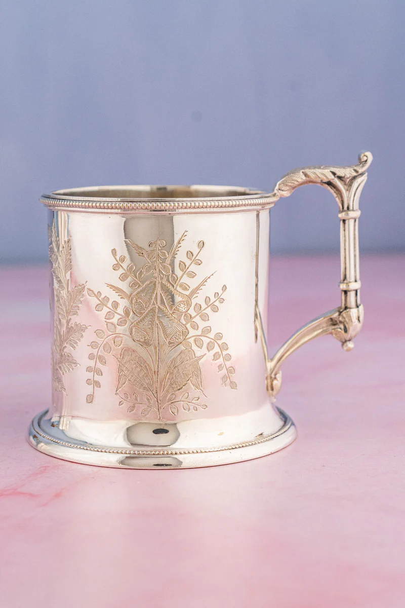 Vintage Silverplate English Mugs (Prices Vary!) - Image 17