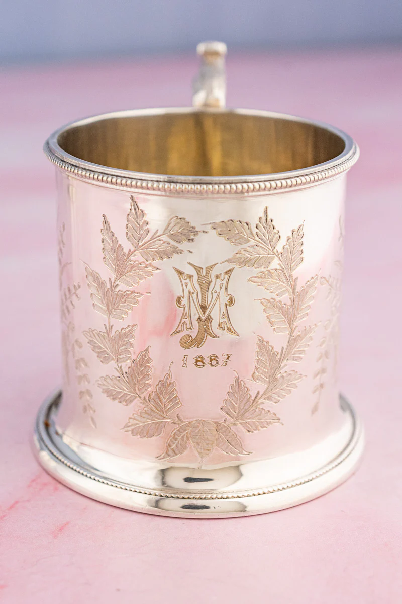 Vintage Silverplate English Mugs (Prices Vary!) - Image 18