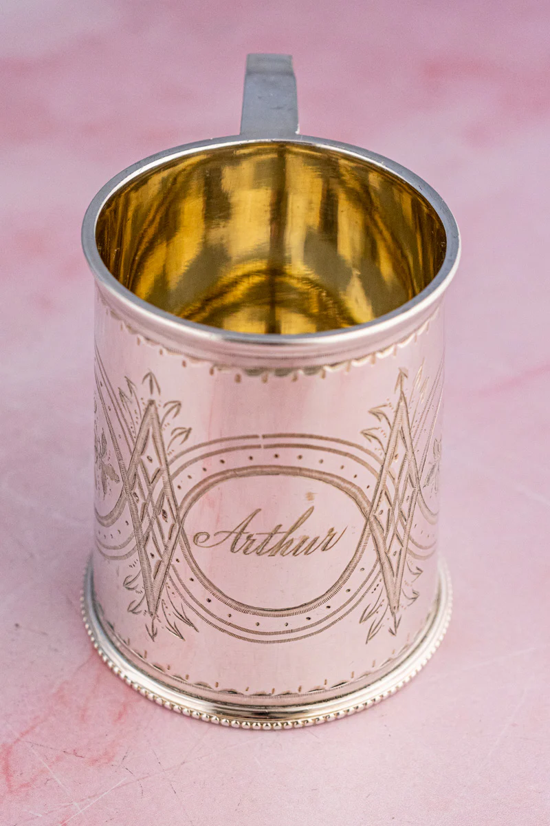 Vintage Silverplate English Mugs (Prices Vary!) - Image 23