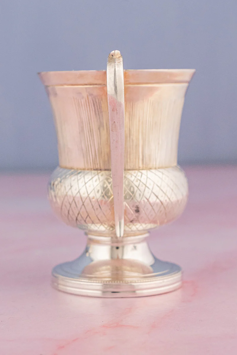 Vintage Silverplate English Mugs (Prices Vary!) - Image 5