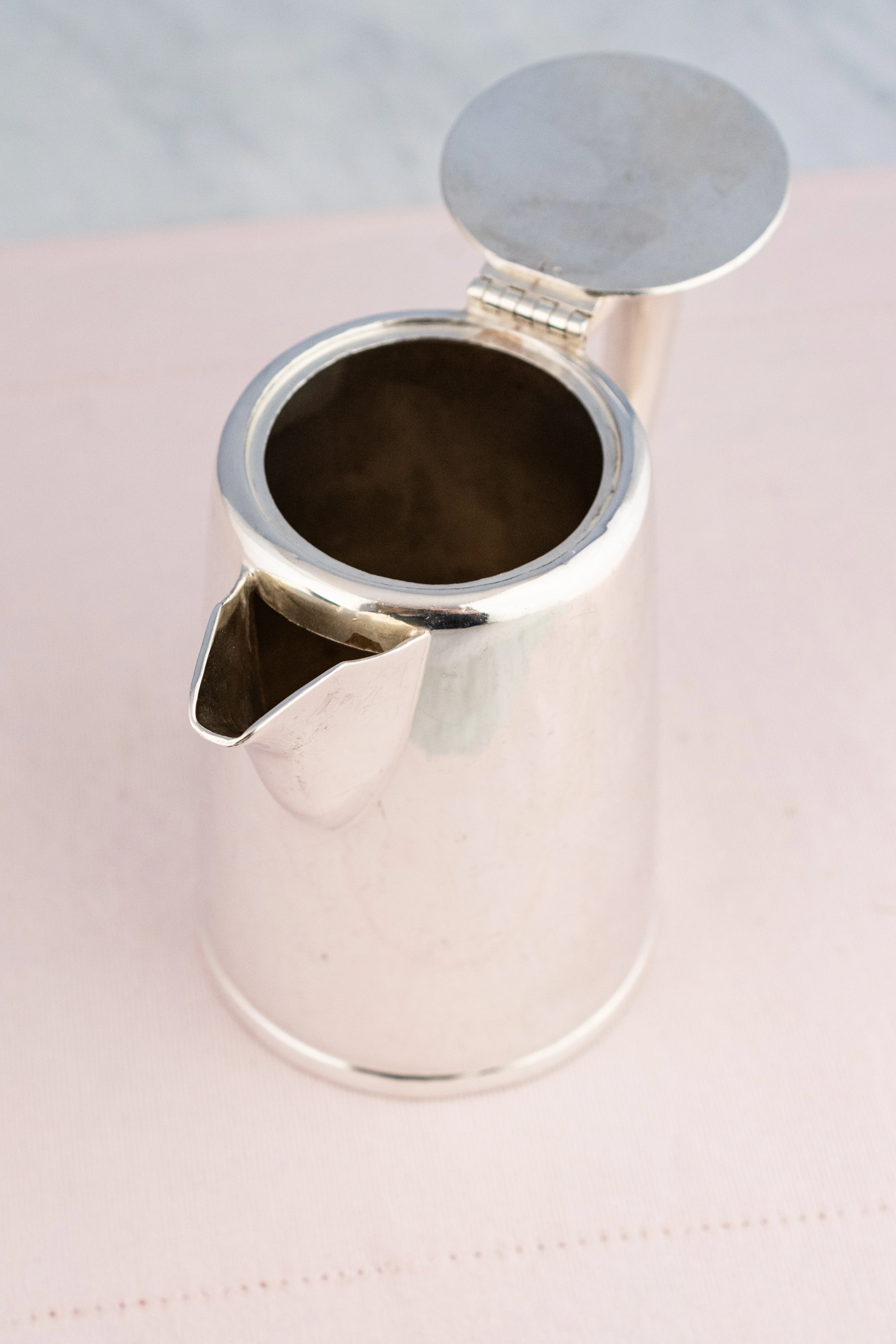 Vintage Silverplate Orient Line Coffeepot - Image 5