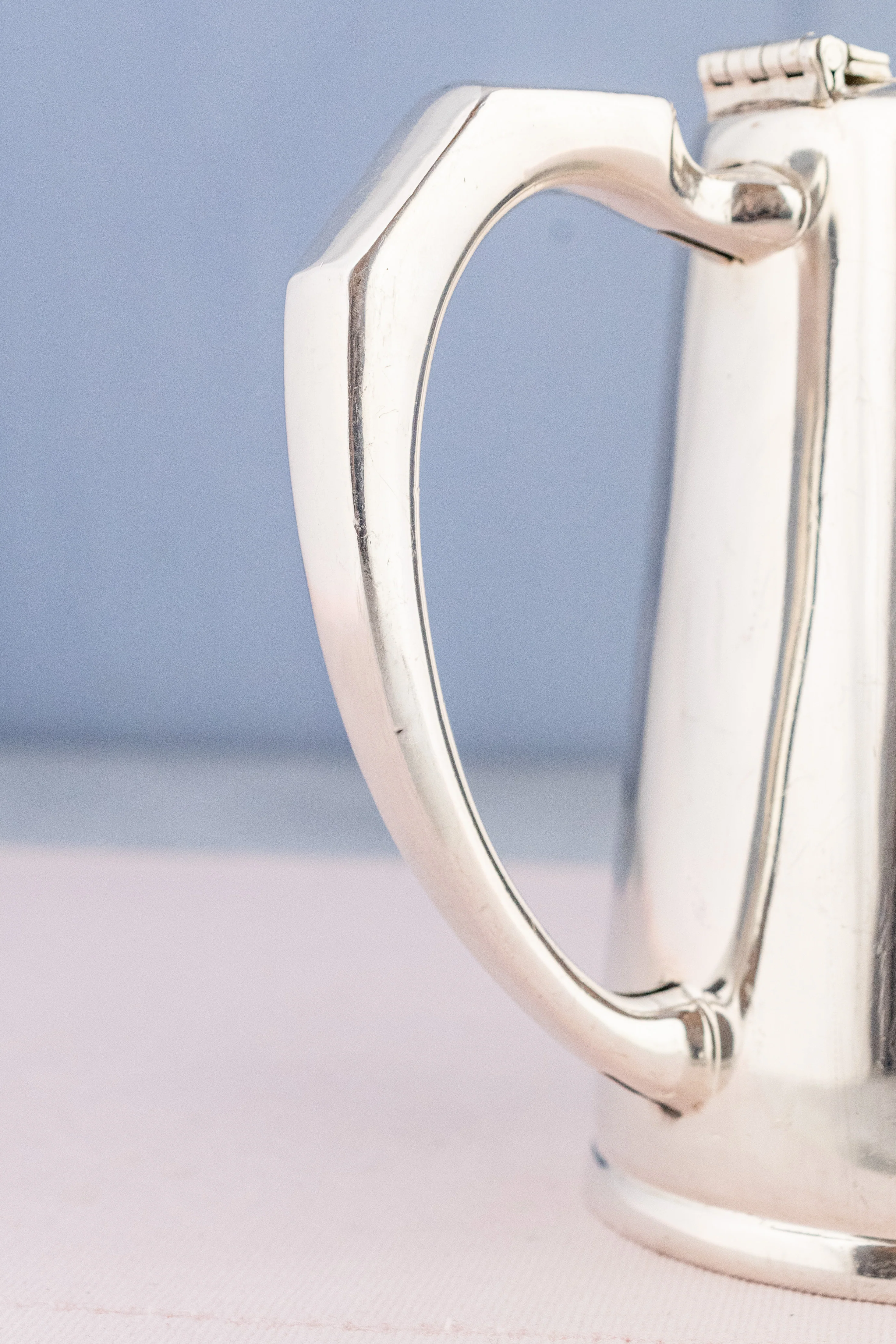 Vintage Silverplate Orient Line Coffeepot - Image 9
